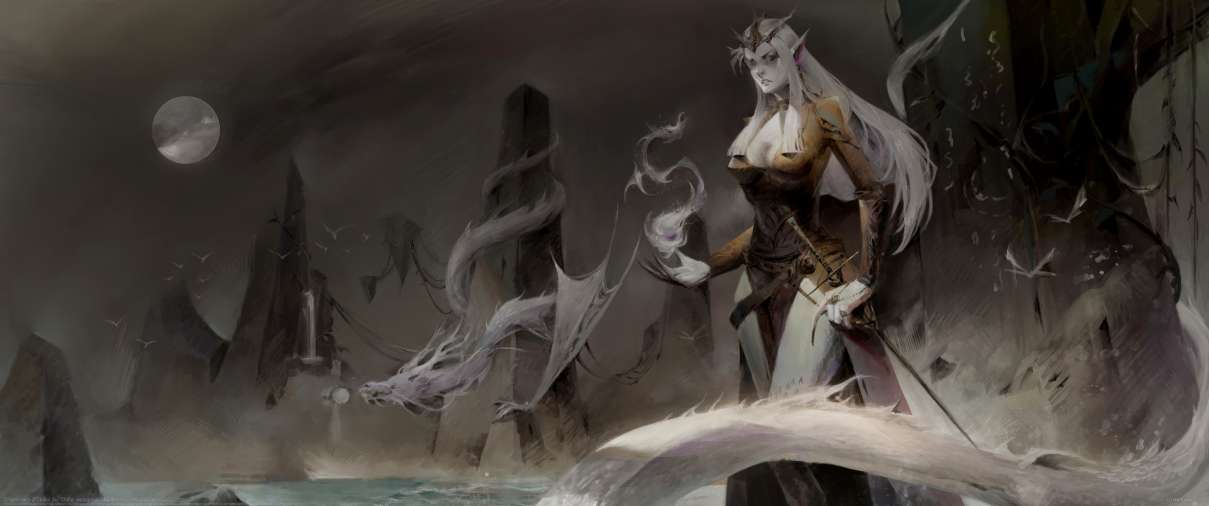 Dragon lady ultralarge fond d'cran