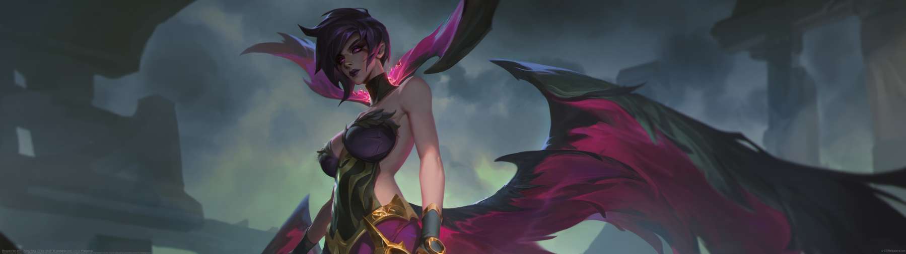 Morgana fan art ultralarge fond d'cran