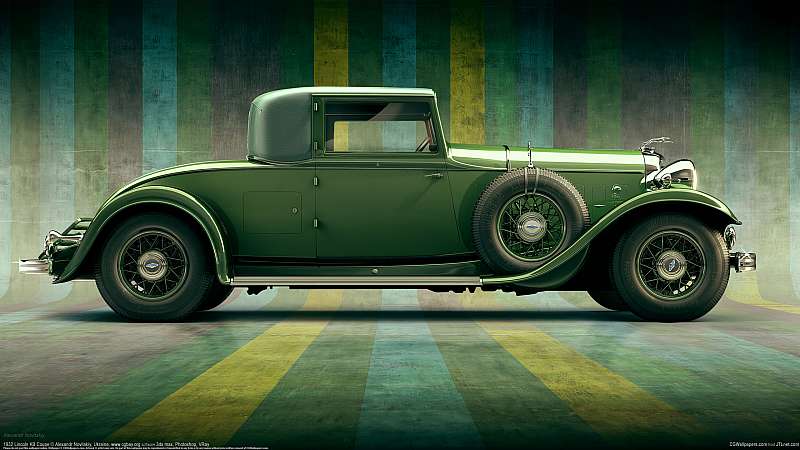 1932 Lincoln KB Coupe fond d'cran