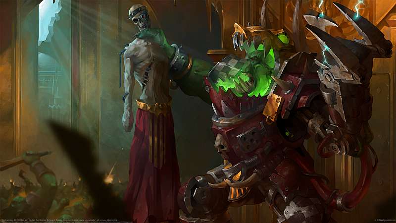 Warhammer 40.000 fan art: End of the Golden throne fond d'écran