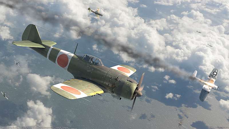 Japans Greatest Hawks - Ki-84 Frank fond d'cran