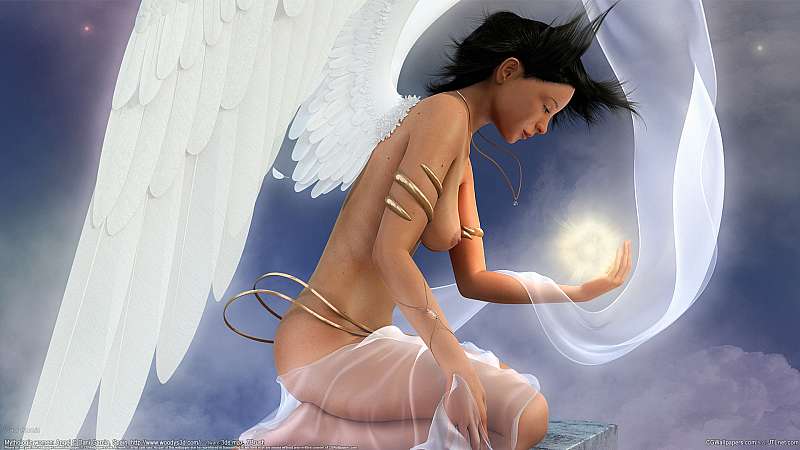 Mythologic women: Angel fond d'cran