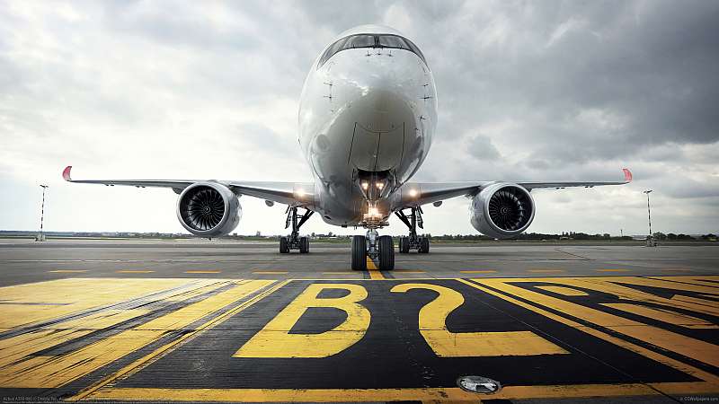 Airbus A350-900 fond d'cran