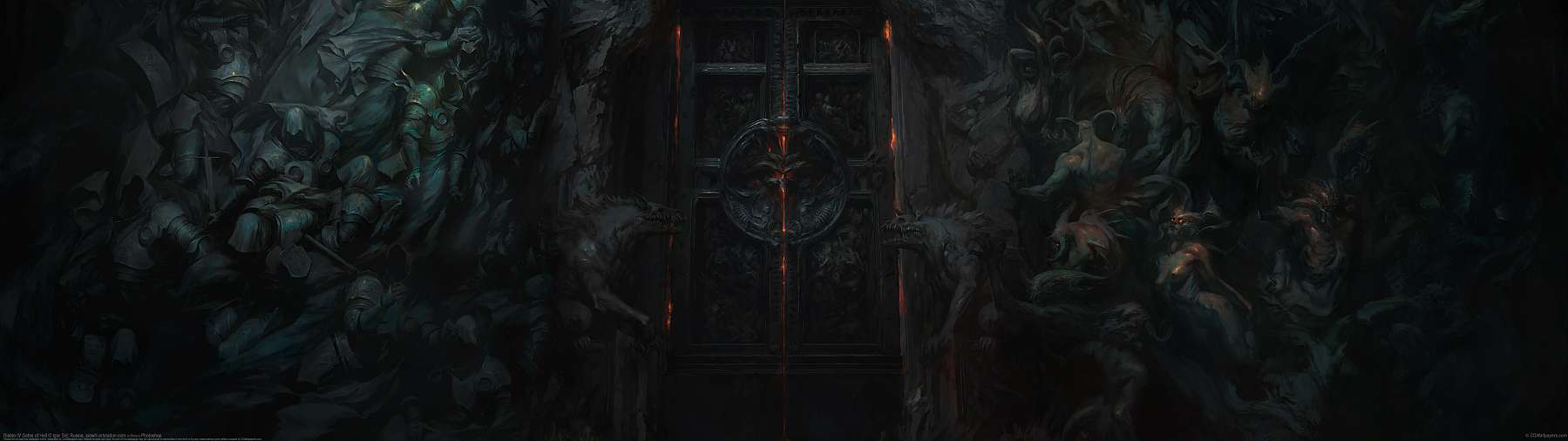 Diablo IV Gates of Hell ultralarge fond d'écran
