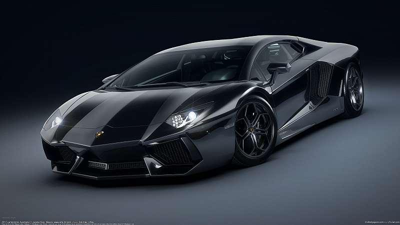 2012 Lamborghini Aventador fond d'cran