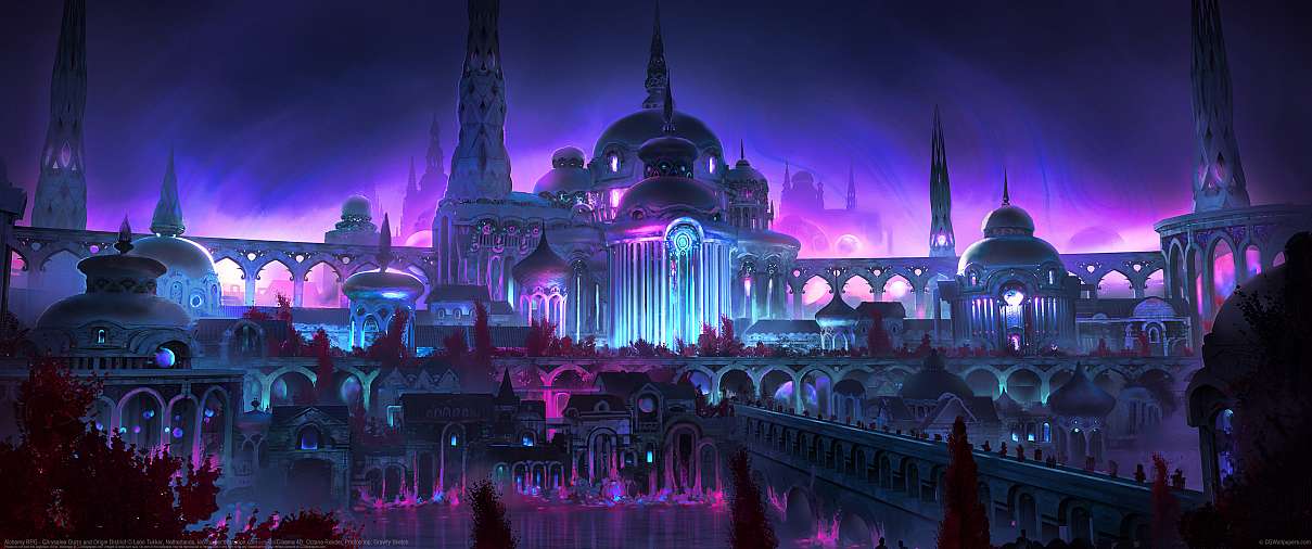 Alchemy RPG - Chrysalea Ourro and Origin District ultralarge fond d'cran