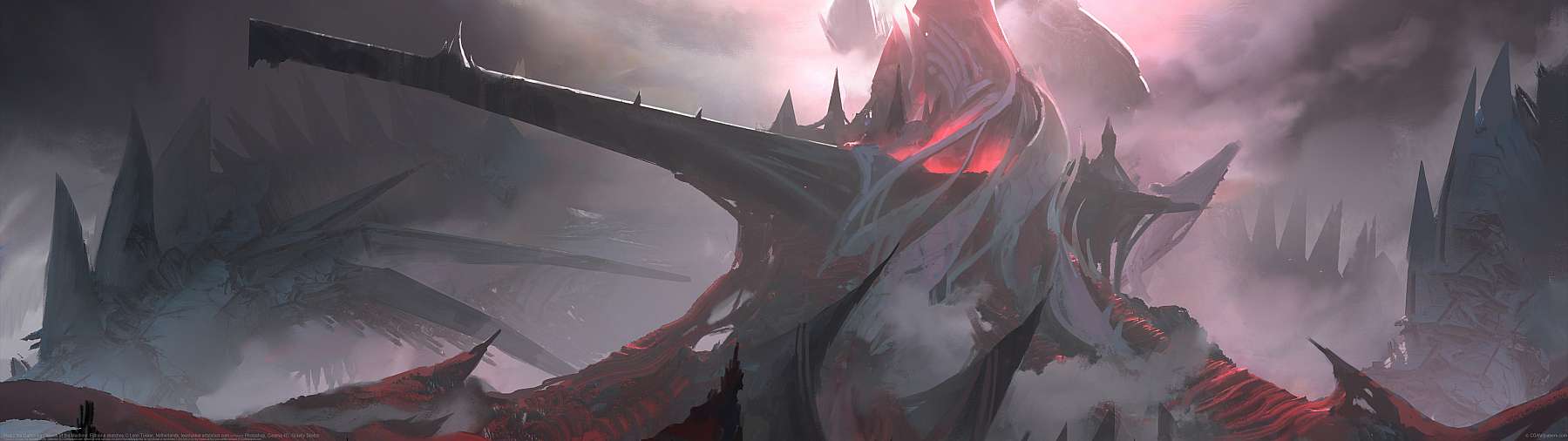 Magic the Gathering - March of the Machine: Eldraine sketches ultralarge fond d'cran