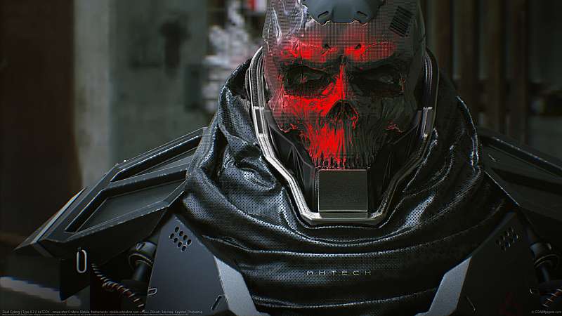Skull Cyborg | Type 4.2 // AxTECH - movie shot fond d'cran