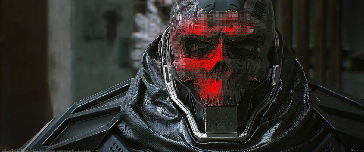 Skull Cyborg | Type 4.2 // AxTECH - movie shot ultralarge fond d'cran