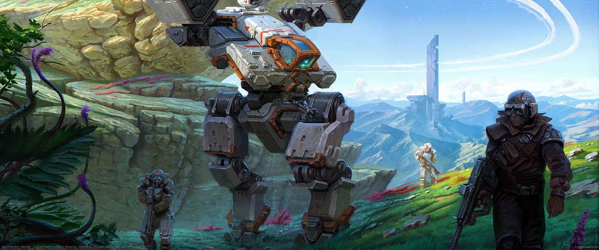 Age of Wonders: Planetfall - Vanguard faction concepts ultralarge fond d'cran