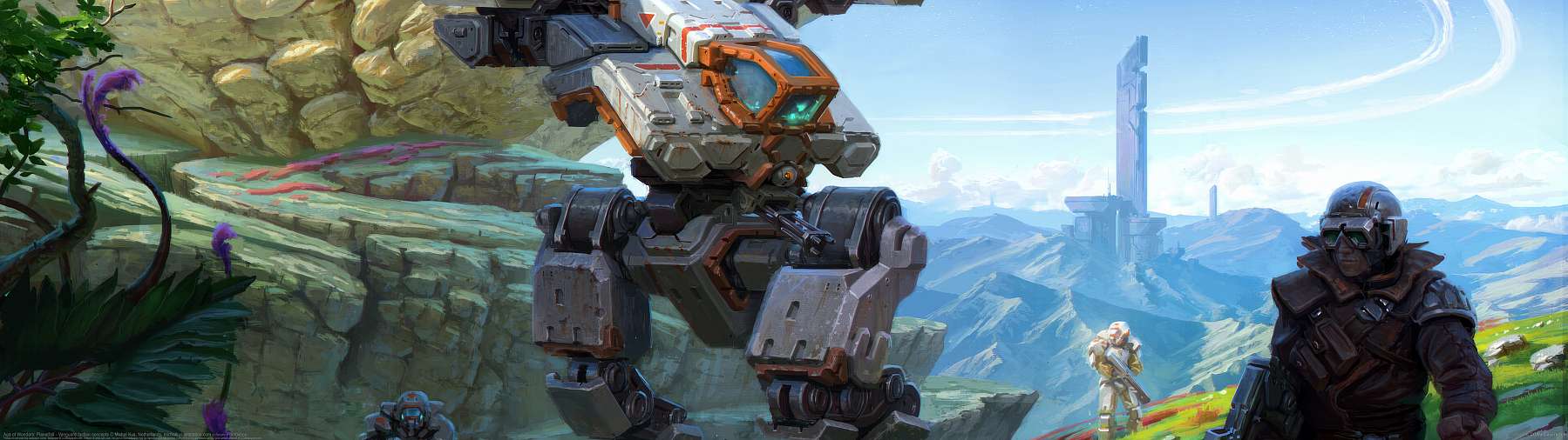 Age of Wonders: Planetfall - Vanguard faction concepts ultralarge fond d'cran