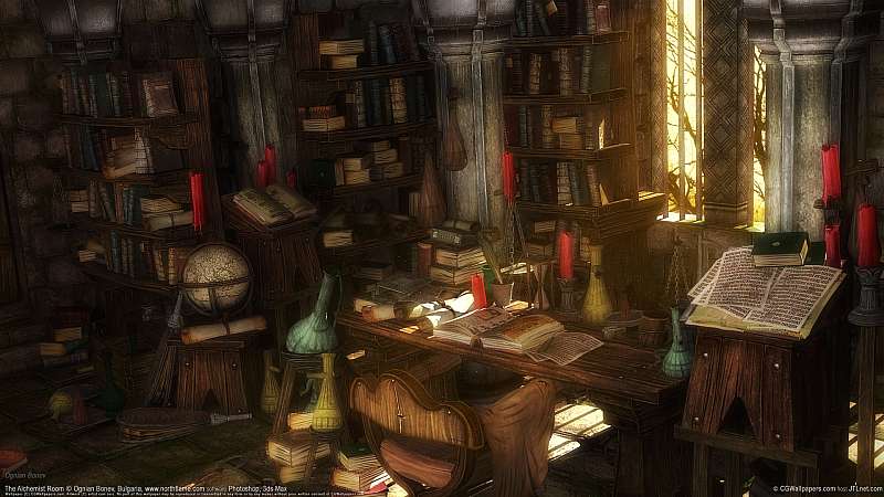 The Alchemist Room fond d'cran