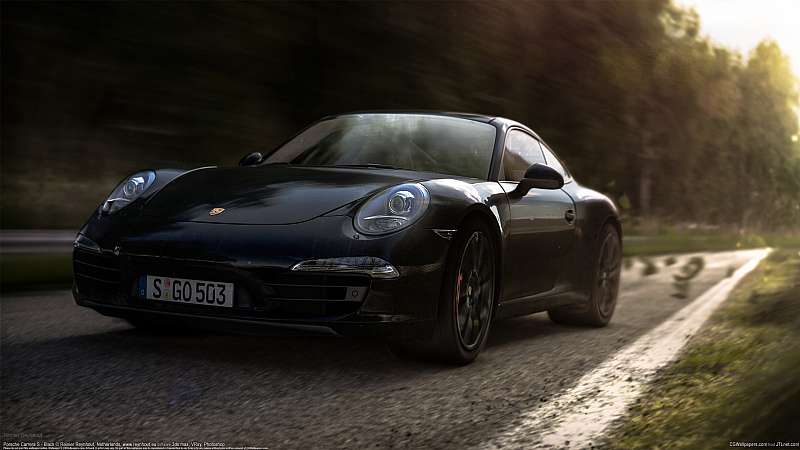 Porsche Carrera S - Black fond d'cran