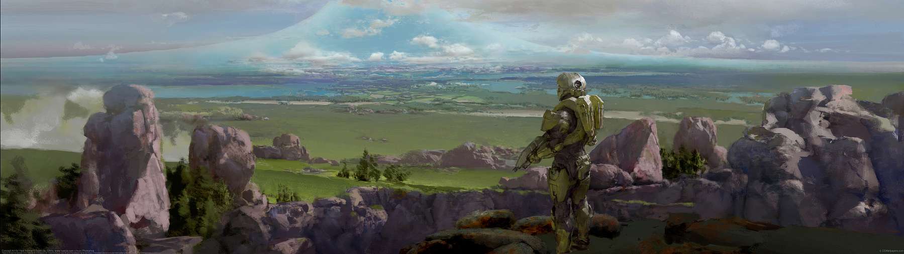 Concept Art for Halo Infinite ultralarge fond d'cran