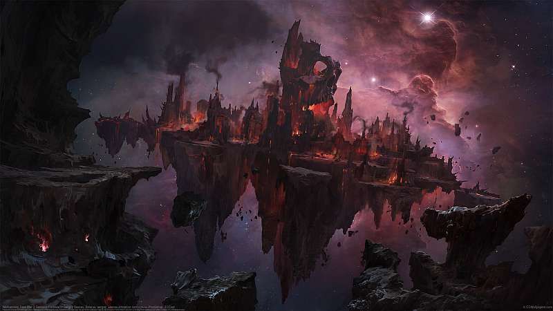 Warhammer Total War 3 Demonic Fortress fond d'écran