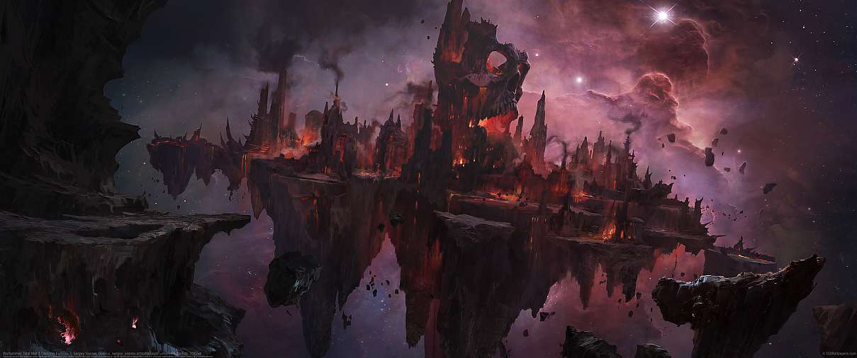 Warhammer Total War 3 Demonic Fortress ultralarge fond d'écran