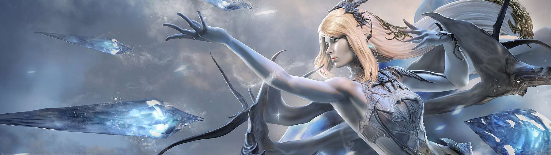 Final Fantasy XVI fan art Shiva ultralarge fond d'écran