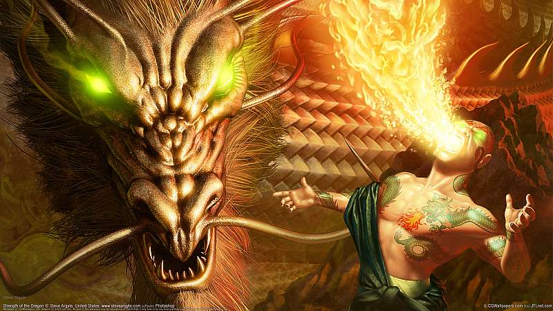 Strength of the Dragon fond d'cran