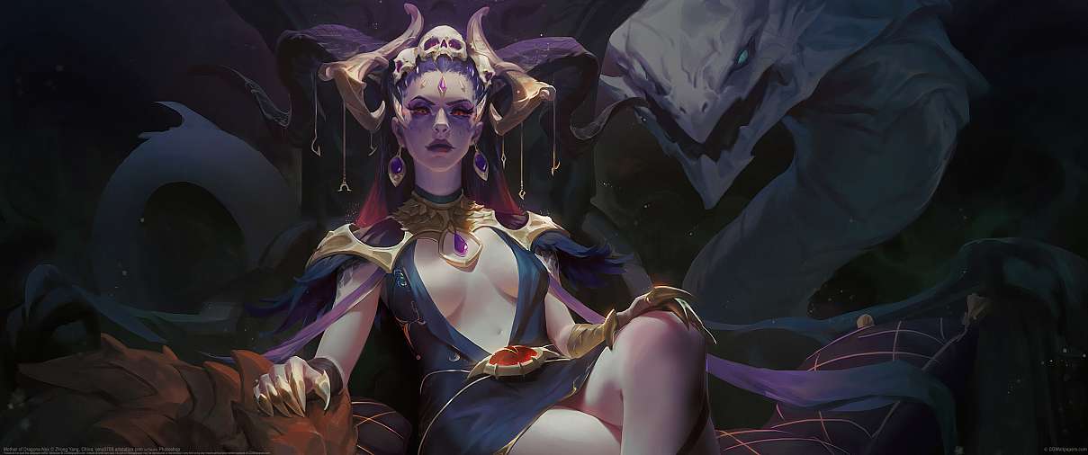 Mother of Dragons-Nyx ultralarge fond d'cran