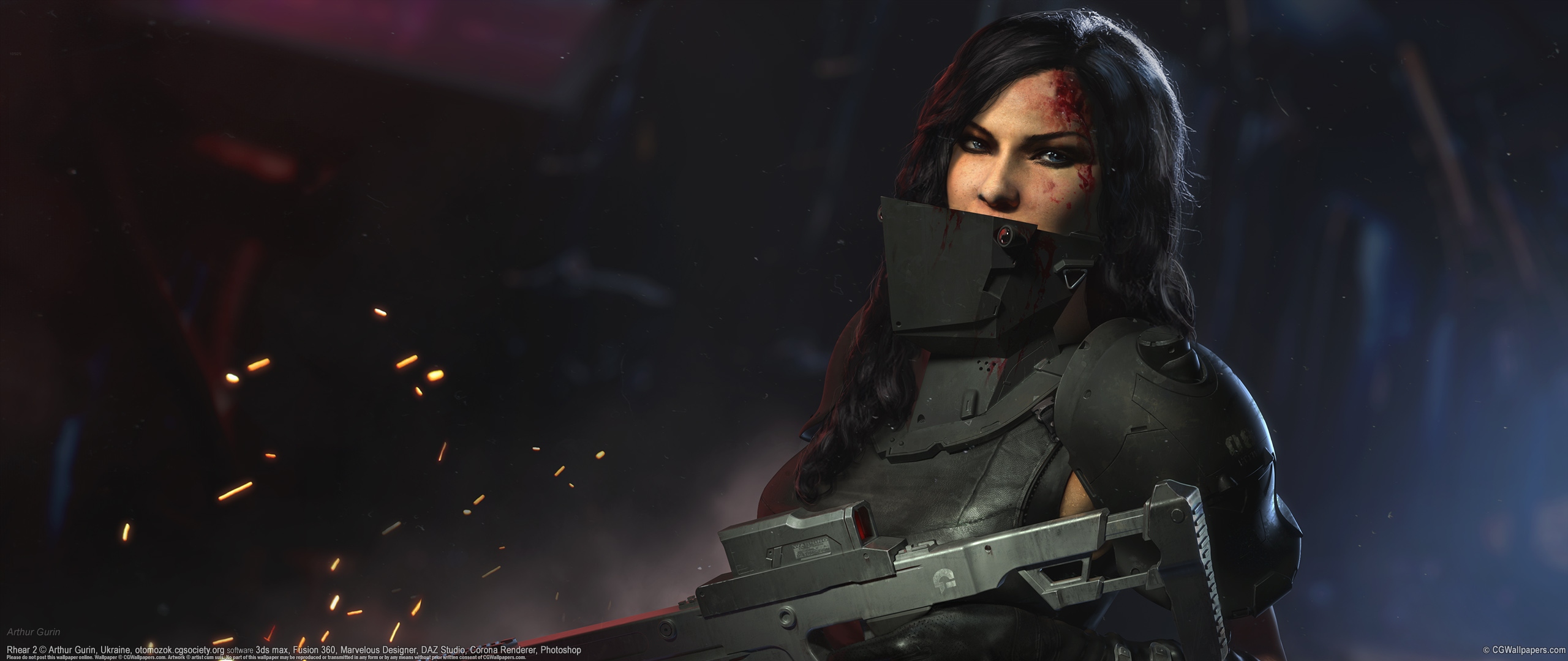 Arthur Gurin 2560x1080 fond d'�cran 04
