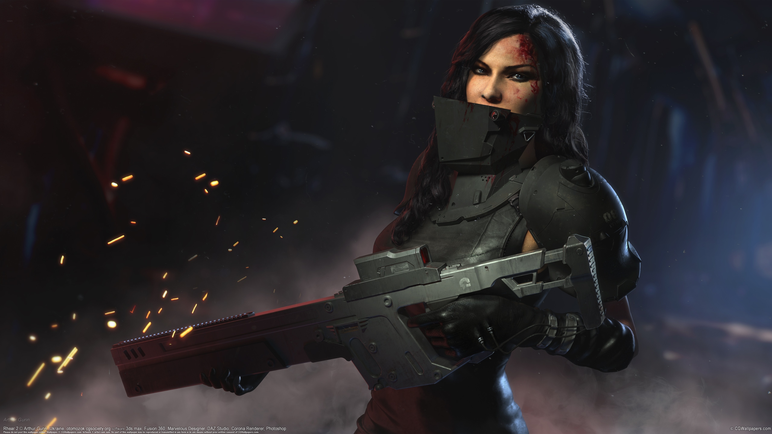 Arthur Gurin 2560x1440 fond d'�cran 04