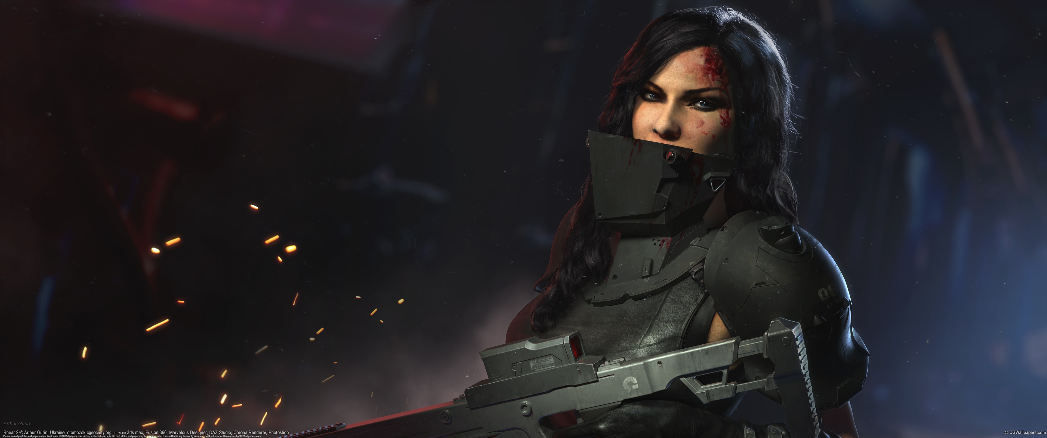 Arthur Gurin 3440x1440 fond d'�cran 04