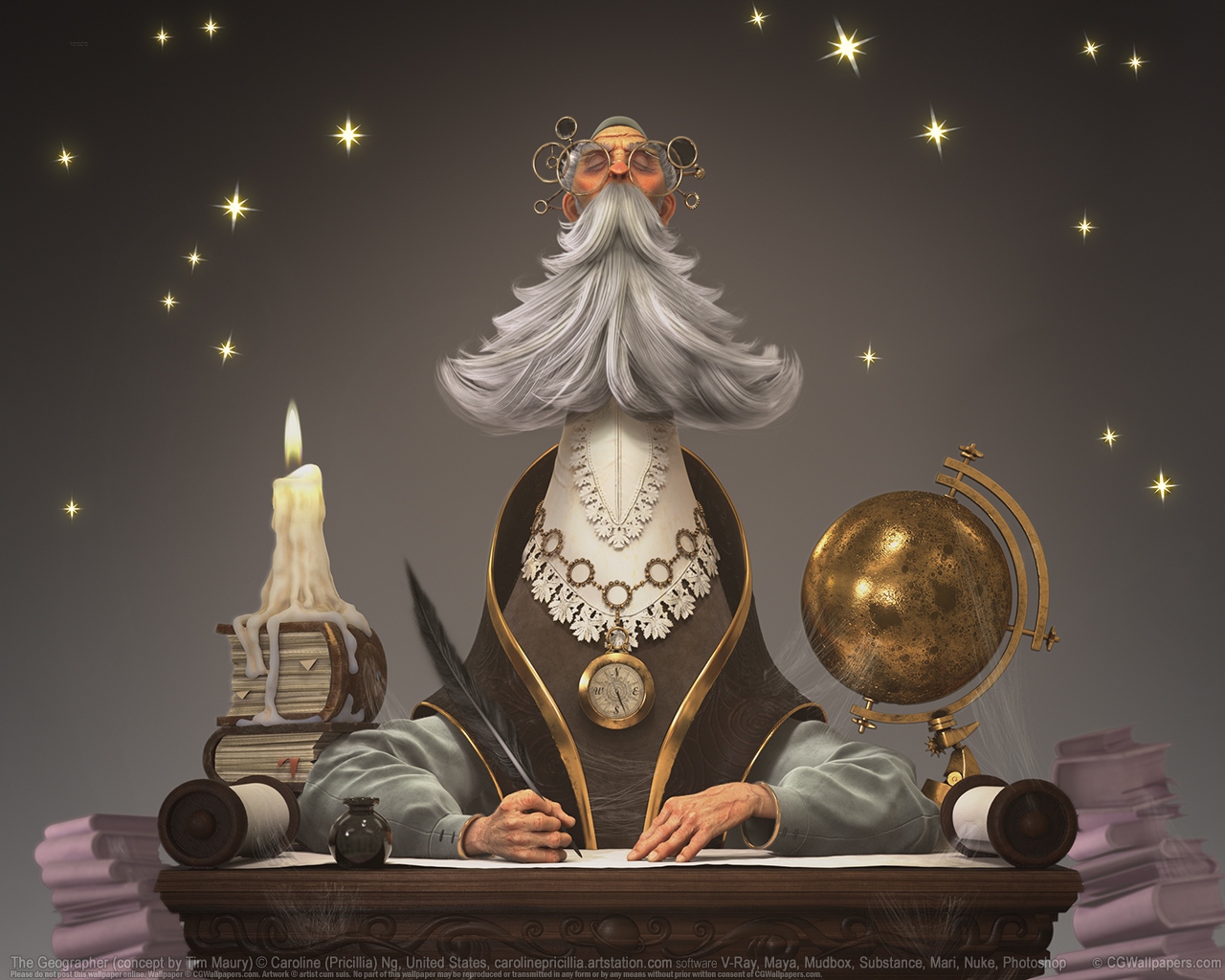 Caroline Pricillia Ng 1280 fond d'�cran 02