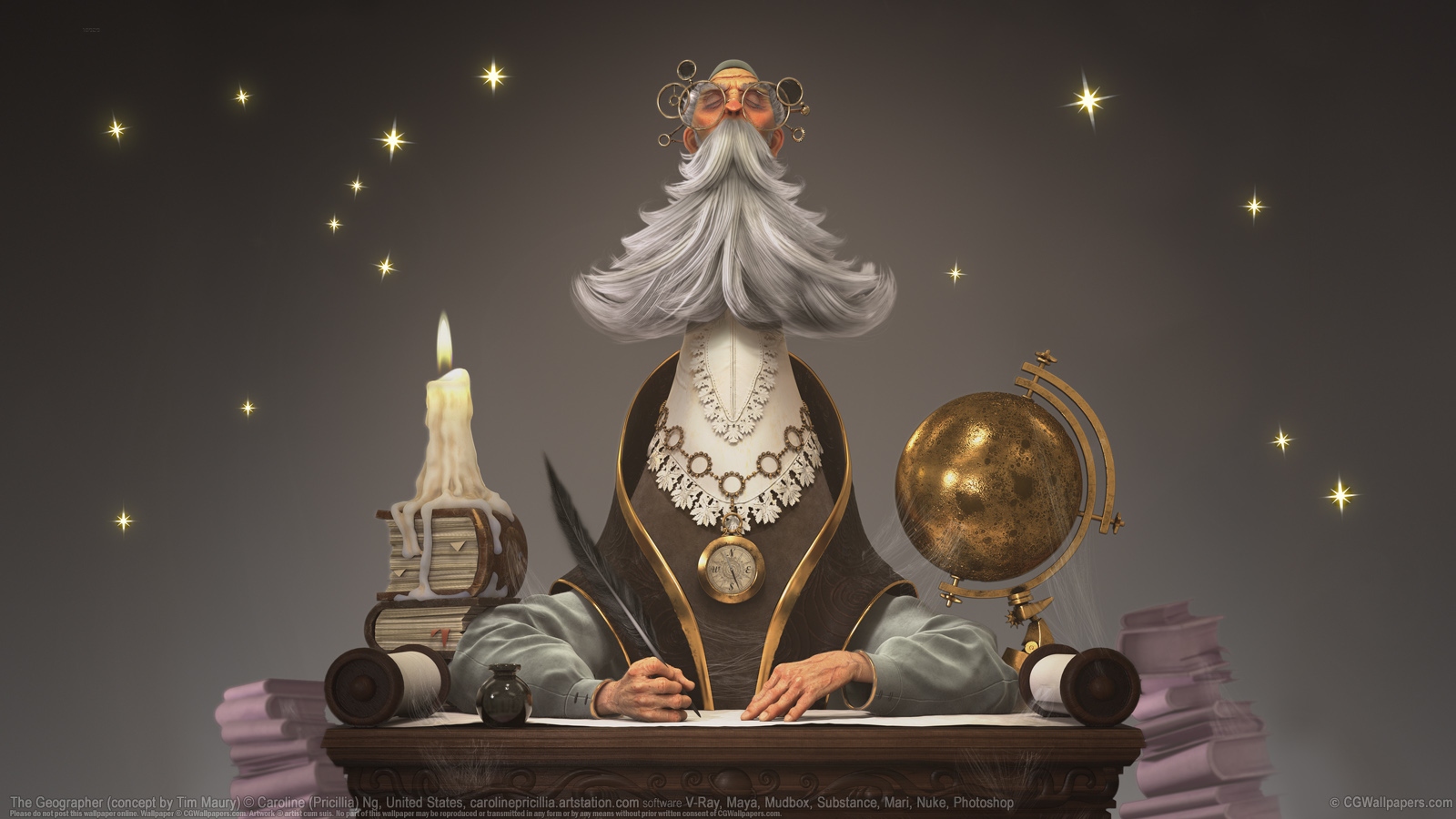 Caroline Pricillia Ng 1600x900 fond d'cran 02