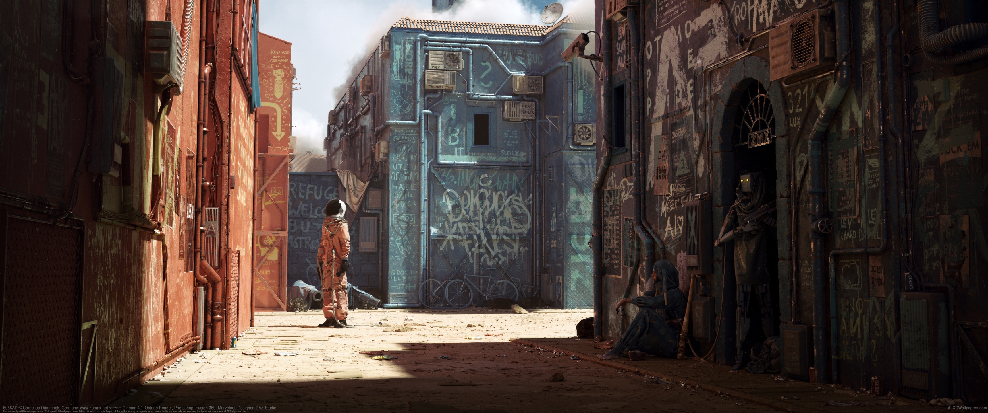 Cornelius D�mmrich 3440x1440 fond d'�cran 03