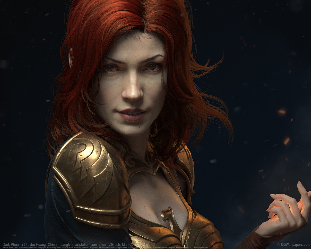 Lvbo Huang 1280 fond d'�cran 01