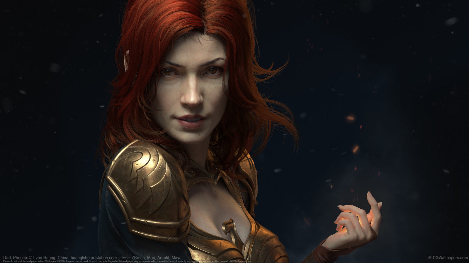 Lvbo Huang 1600x900 fond d'cran 01