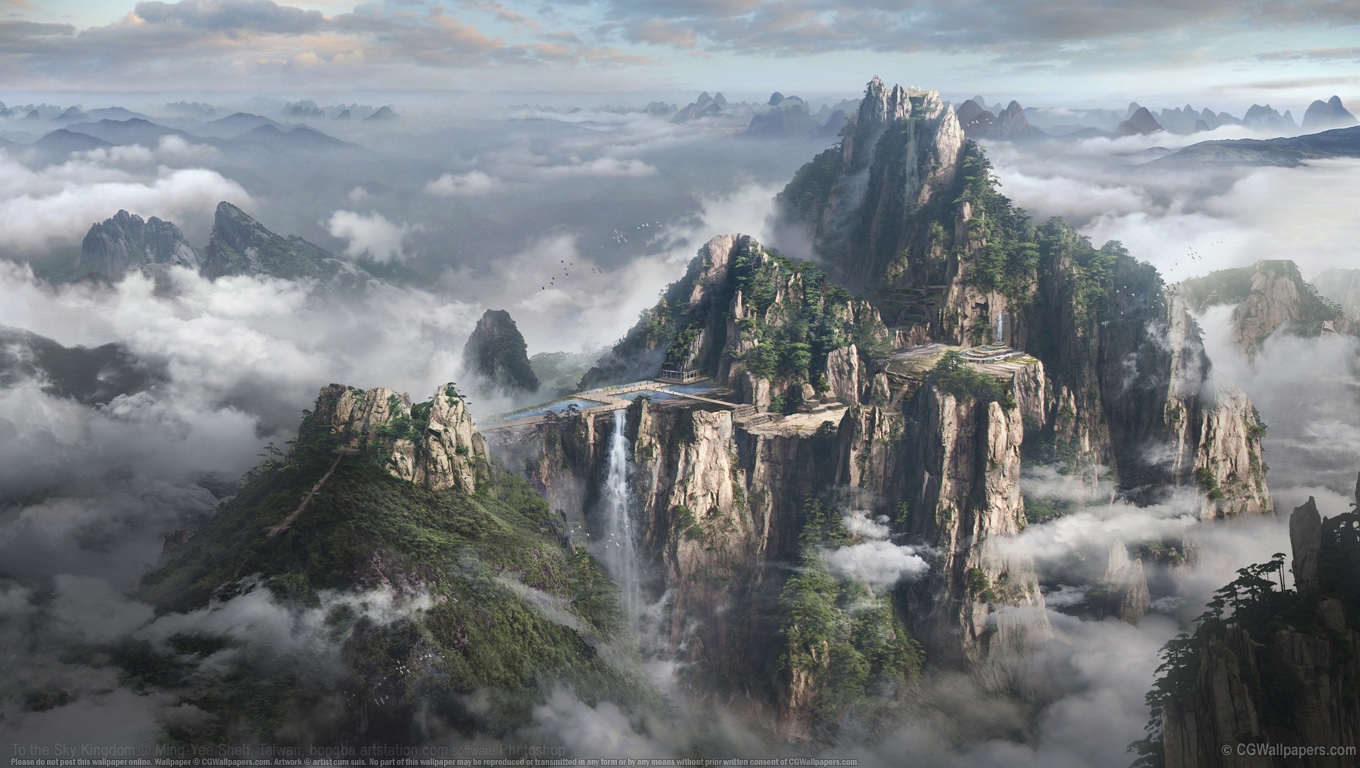 Ming-yee Sheh 1360x768 fond d'�cran 03