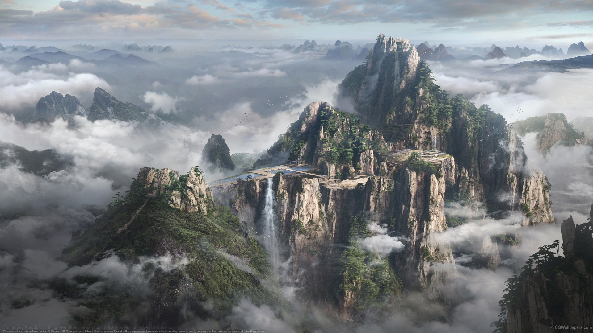 Ming-yee Sheh 1920x1080 fond d'�cran 03