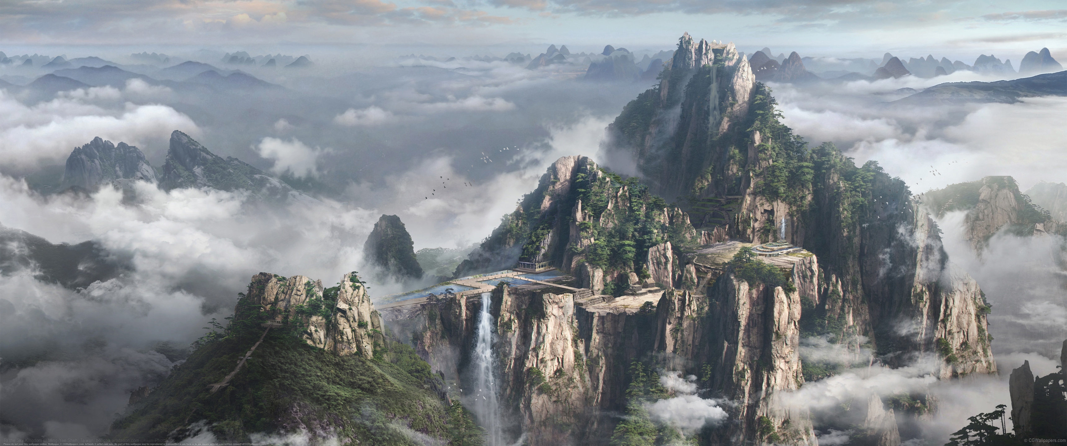 Ming-yee Sheh 3440x1440 fond d'�cran 03