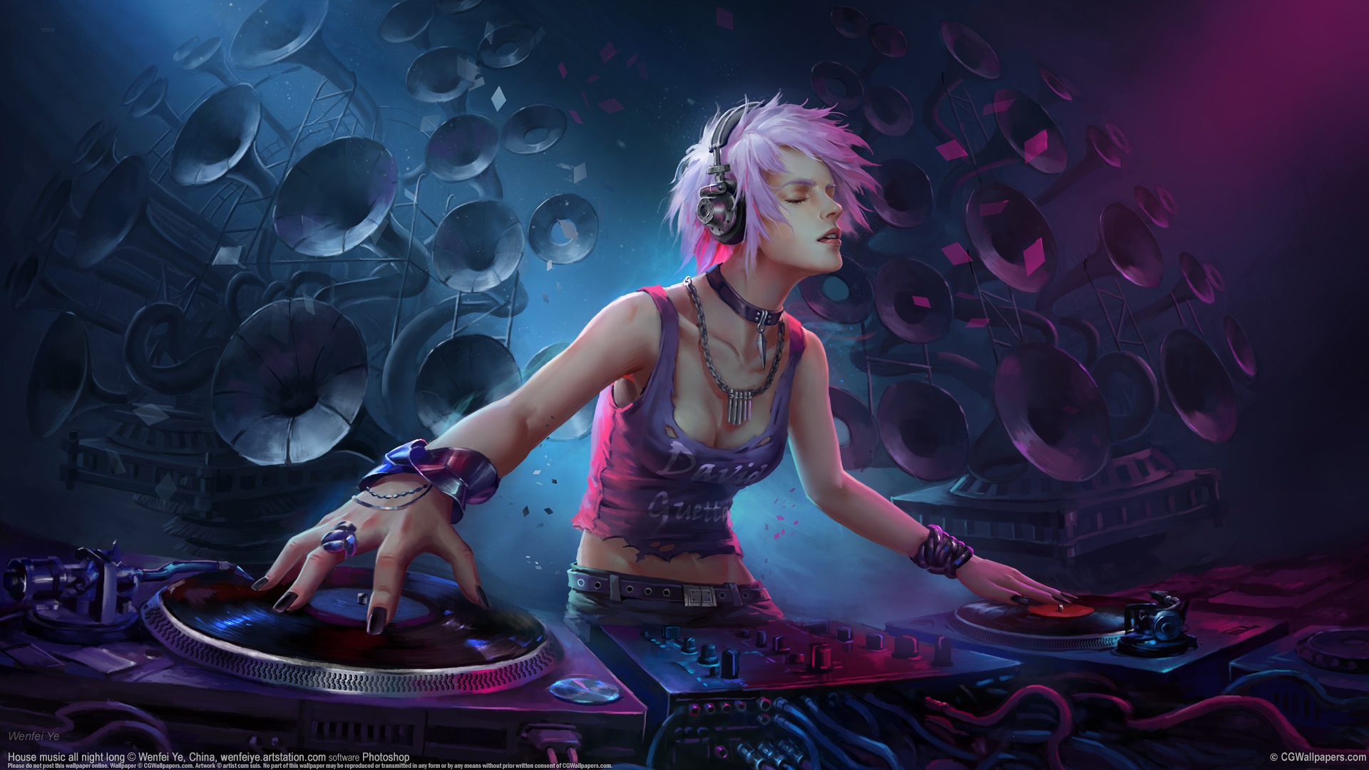Wenfei Ye 1920x1080 fond d'�cran 01