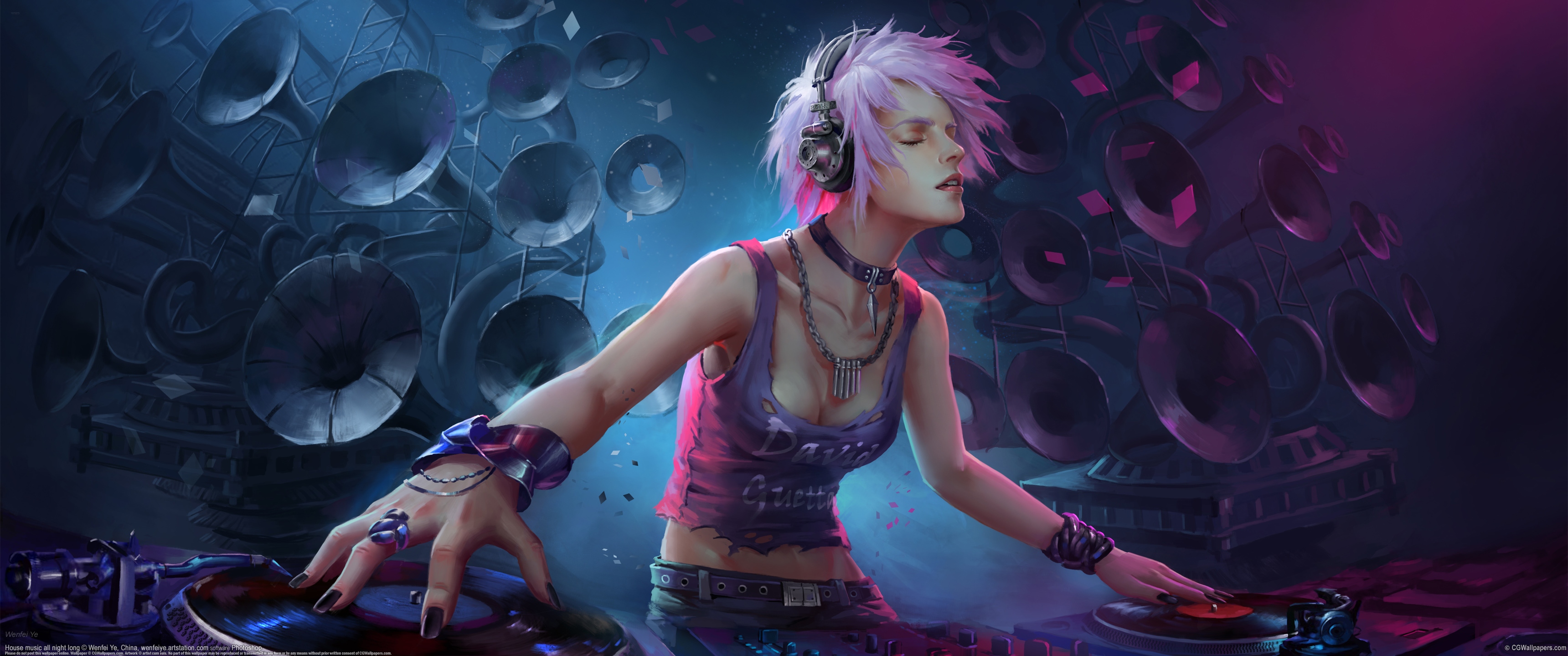 Wenfei Ye 3440x1440 fond d'�cran 01