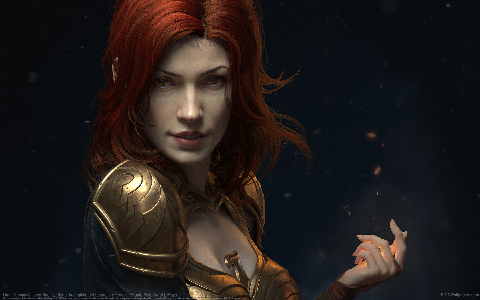 Lvbo Huang 1680x1050 fond d'�cran 01